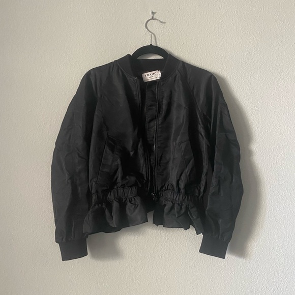 Frame Bomber Jacket - Picture 6 of 12